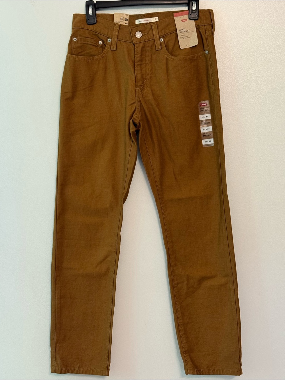 Levi's Men's Slim Jeans - Caramel Brown
